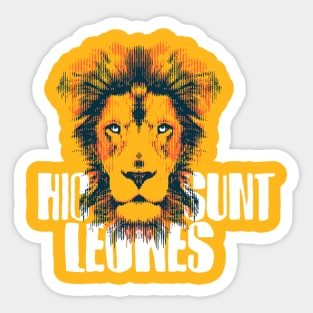 Hic Sunt Leones Sticker